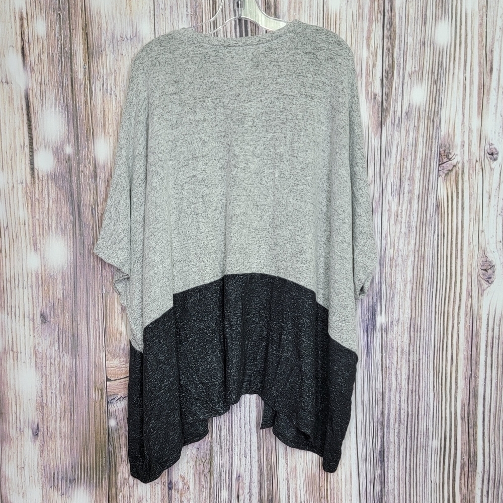 Olive + Oak Erin Color Block Open Front Cardigan - image 4